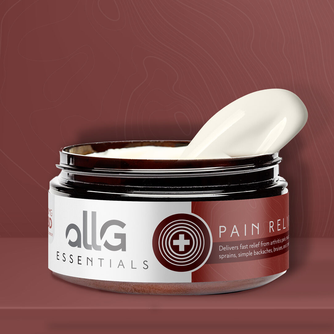 ALL G Pain Relief Cream combines an effective blend of CBD, camphor, and aloe to effectively relieve pain, swelling, and stiffness. Enjoy more ALL G CBD products: bit.ly/3HHOSCO

#ALLgEssentials #CBDlife