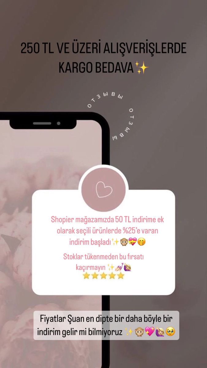 sweettshoppingg's tweet photo. Harika indirimler!📣✨

Daha fazlası için: https://t.co/RgOFfq9iVY 🛍

  #kismetseoluraskingucu #elsed  
 #kismetseolur  #ElifNurYel #YaliCapkini #Seyran #FeritKorhan  #ERYAR #Aytol #SeyFer #seyferboşanmavarsabizyokuz #YarenDag #yks2023 #cagriozer #cansel #aybuke #Chp #akp #mayıs https://t.co/wmGbJijvps