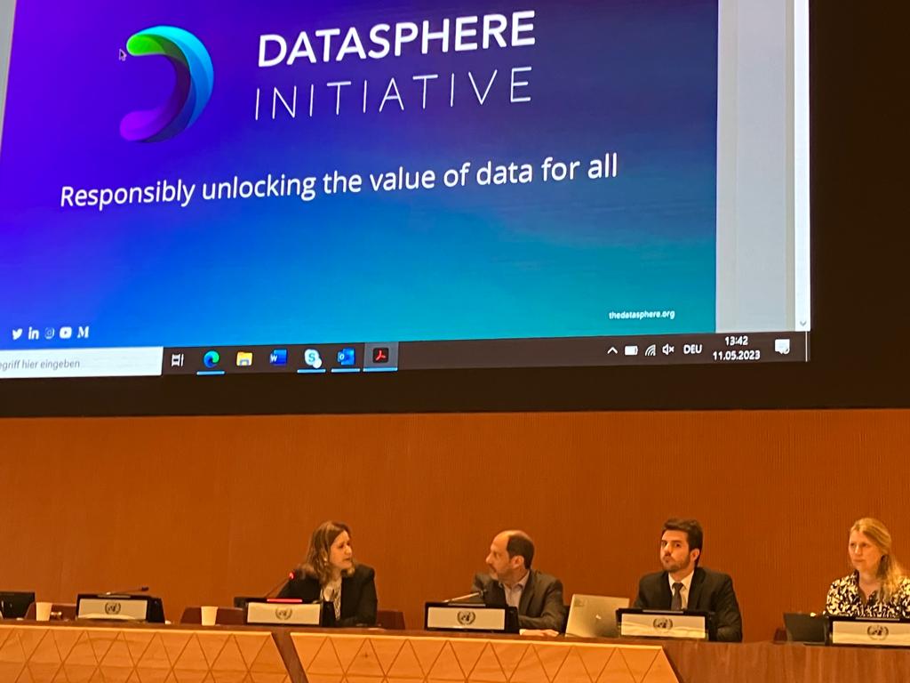 thedatasphere's tweet photo. Today @MichaelKende, our Chair of the Board of Trustees, presented #DigitalGeneva at a Briefing Session on @thedatasphere at @ECDEatUNCTAD in Geneva, Switzerland. https://t.co/VMVA8nFH3E