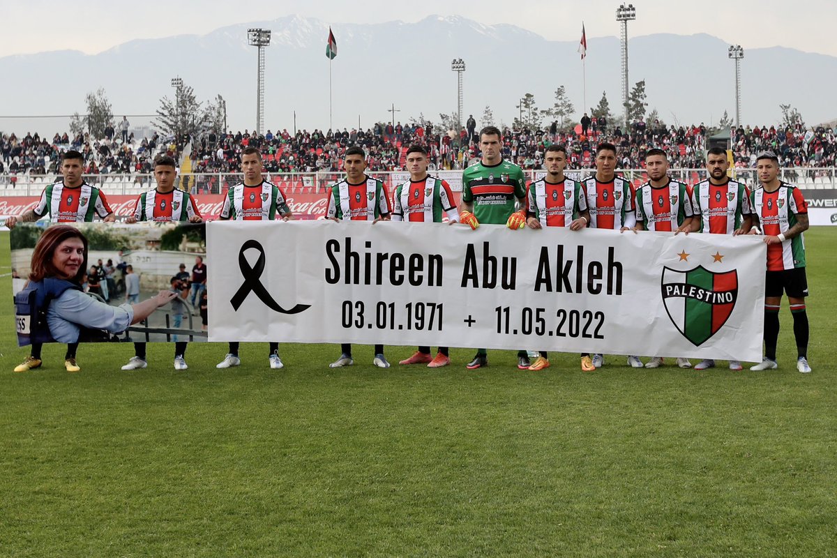 A un año del asesinato a la periodista palestina Shireen Abu Akleh 🕊️

#TodoUnPueblo 🇵🇸