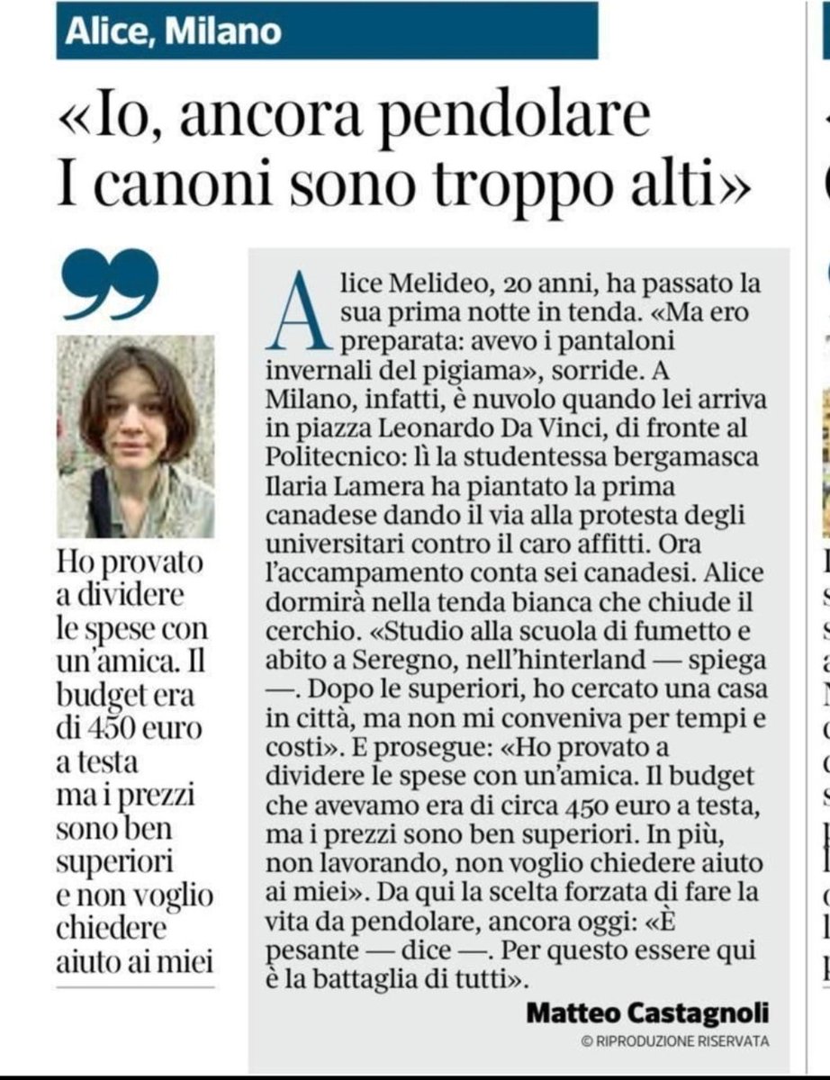 Hai bisogno di un alloggio perché vivi a  SEREGNO e studi a MILANO????
Qualcosa è veramente andato storto...