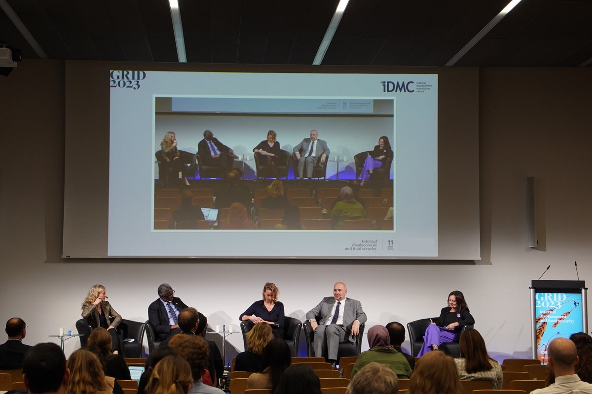 IDMC (@idmc_geneva) on Twitter photo Thank you to all who attended our #GRID2023 launch event, and for the excellent contributions from our speakers and panelists <a href="/AlexandraBilak/">Alexandra Bilak</a>, <a href="/NorwayAmbUNOG/">Tormod C. Endresen</a>, <a href="/AAbdishakur/">Abdirahman Abdishakur</a>, @evaroemburg, <a href="/reinpaulsen/">Rein Paulsen</a>, <a href="/JIPS_profiling/">JIPS_Joint Internal Displacement Profiling Service</a>.
Read the full report: internal-displacement.org/global-report/… Thank you to all who attended our #GRID2023 launch event, and for the excellent contributions from our speakers and panelists <a href="/AlexandraBilak/">Alexandra Bilak</a>, <a href="/NorwayAmbUNOG/">Tormod C. Endresen</a>, <a href="/AAbdishakur/">Abdirahman Abdishakur</a>, @evaroemburg, <a href="/reinpaulsen/">Rein Paulsen</a>, <a href="/JIPS_profiling/">JIPS_Joint Internal Displacement Profiling Service</a>.
Read the full report: internal-displacement.org/global-report/…