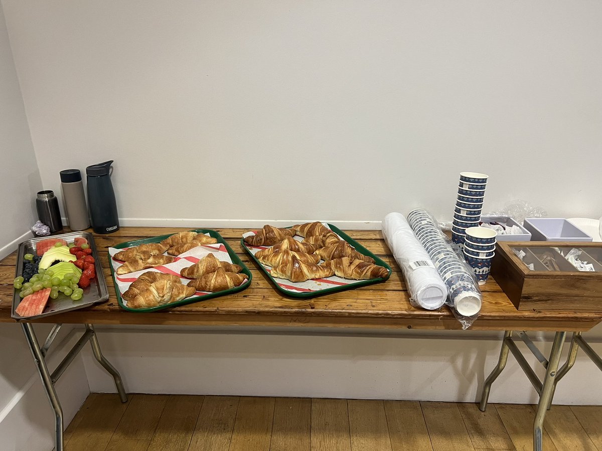 Dying Matters Week at St Barts Hospital .
Successful Schwartz round facilitated by Melanie Alveranga. Thank you