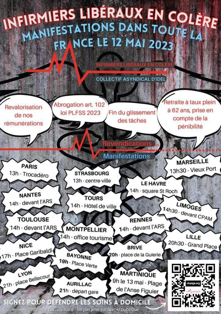 Idelencolere's tweet photo. 🛑🛑🛑🛑🛑
Demain le 12 mai 2023, Journée Internationale de l'Infirmière et l'infirmier, partout en France métropolitains et dans les DOM-TOM une manifestation aura lieu.
Nous vous attendons nombreux.
🛑🛑🛑🛑🛑 https://t.co/TdzDJftY9l