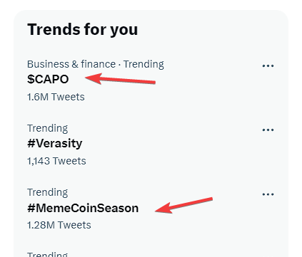 $CAPO TOKEN BIGGER THAN WHOLE #MEMECOINSEASON