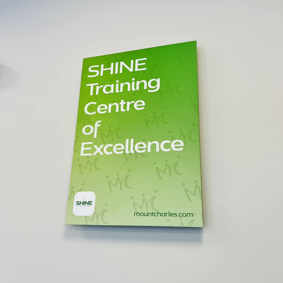 MountCharles_'s tweet photo. Our SHINE Training Centre of Excellence went live today &amp; some of our mobile team members guided #TeamMC Chairman Trevor Annon round the various stations that will be used to onboard &amp; train new cleaning team members. 🧹🧼

#cleaning #mountcharles #teammc https://t.co/qPOdlaVvjC