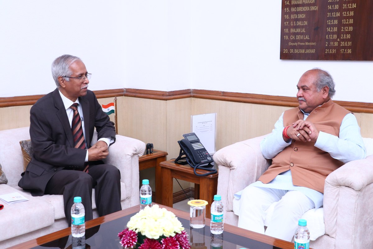 Narendra Singh Tomar tweet media