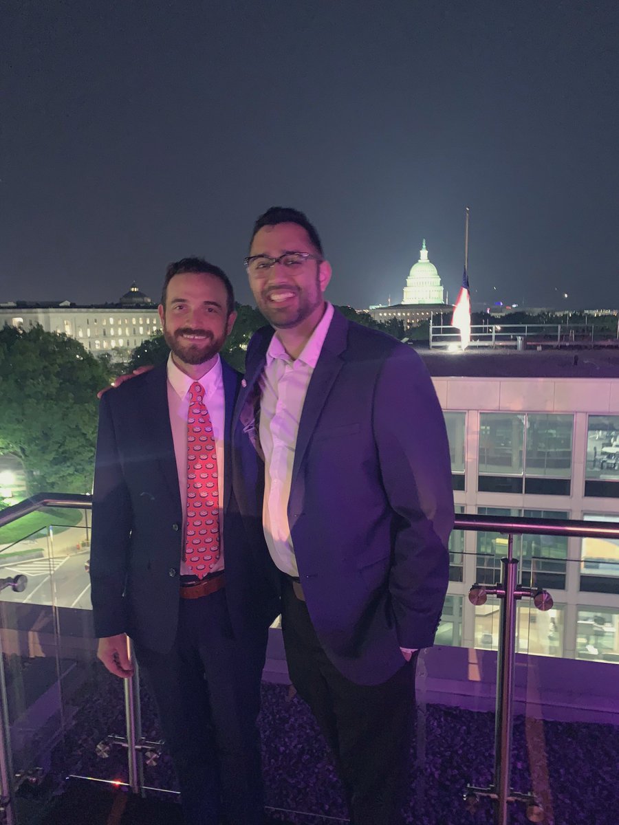 DrChrisMcAdams's tweet photo. Thrilled that my #radmentee @SiddyP1991 joined the rest of @ACRRAN on the Hill ๐ at #ACR2023 #focusedforwardtogether
Our patients and profession have the brightest future ๐ถ! #radvocacy https://t.co/Jqif4BfbgO