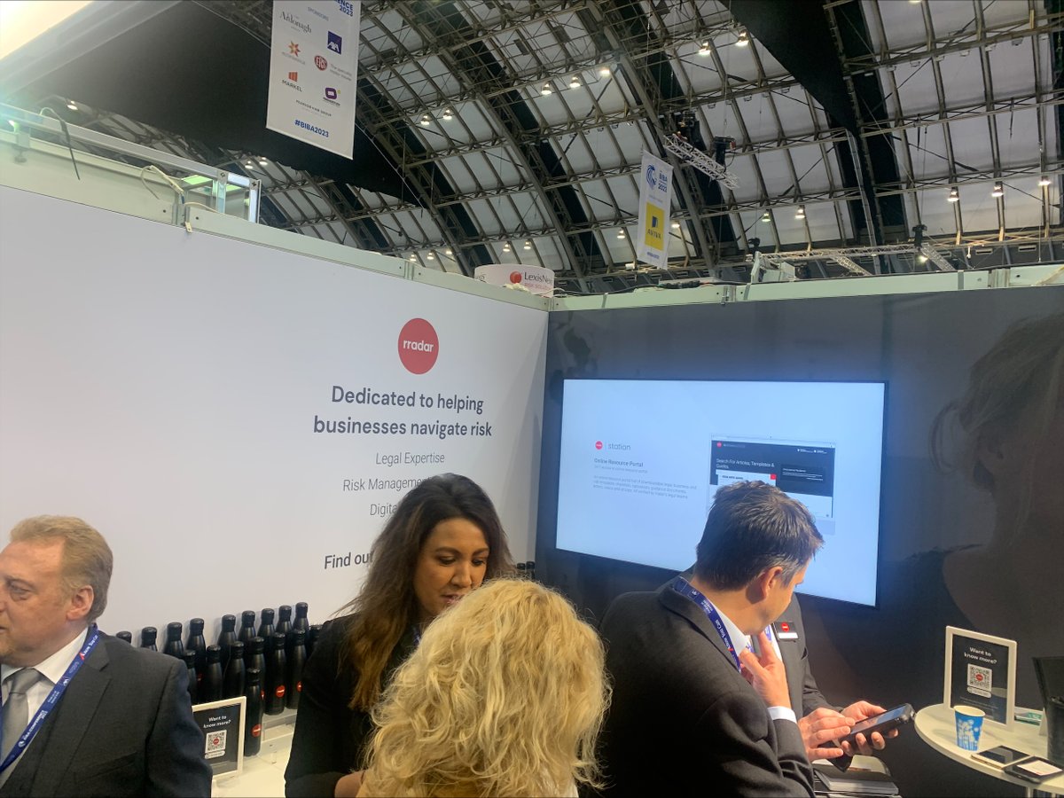 rradar_official's tweet photo. Discover the latest from rradar's #Insurance innovations at the @BIBAbroker Conference!
Join us on day 2 at Stand A44, where our experts will guide you through our #riskmanagement services & much more.
See you at #BIBA2023 #rradar #Insurtech https://t.co/dXGAP8kS2H