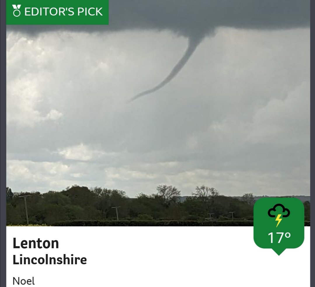Official Weather UK ☀️ on Twitter "Some fantastic funnel clouds