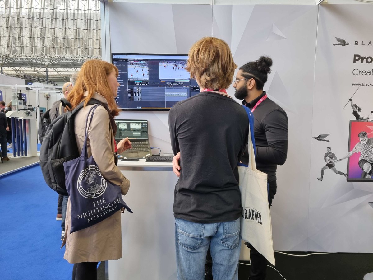 blackbirdcloud's tweet photo. As the 2023 Media Production and Technology Show draws to a close, a big thank you to all those that came to see us this week.
Fantastic to see the industry buzzing, innovating and growing.
#cloudediting #videoproduction #mediatech #MPTS2023 #BIRD #BBRDF https://t.co/HprrexNRA2