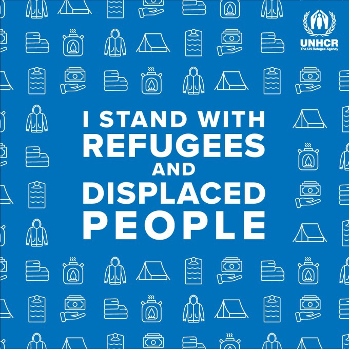 💙 Let a refugee know they're not alone.
💙 Support a refugee-owned business.
💙 Amplify refugee stories, make their voices heard.
💙 Give what you can to help refugee families.

 #StandWithRefugees