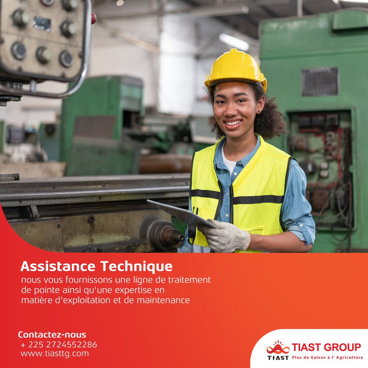 tiastgrouptg's tweet photo. Bénéficiez d'une connaissance technique et d'une assistance de premier order pour l'entretien des machines de votre usine.
#tiasttg #machines #Meilleurconseil #tiastgroup #agriculture #technologie #connaissance #agriculture #Servicetechnique #usine #transformation https://t.co/WuqQuLnZ17