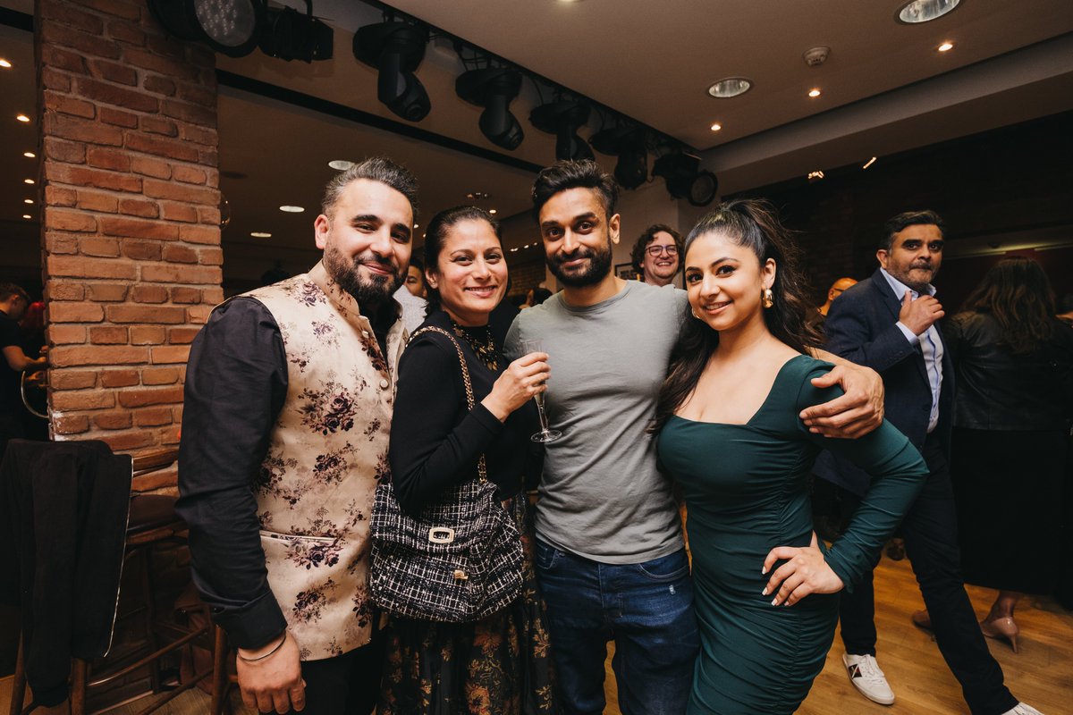 RifcoTheatre's tweet photo. Doing what we do best - celebrating British South Asian talent, creativity and culture. Thanks to everyone who came out to support us at the Happy Birthday Sunita press night last night 🎂🥂💫🙌🏾
📸 @GretaZabulyte https://t.co/bhuR5BksL5