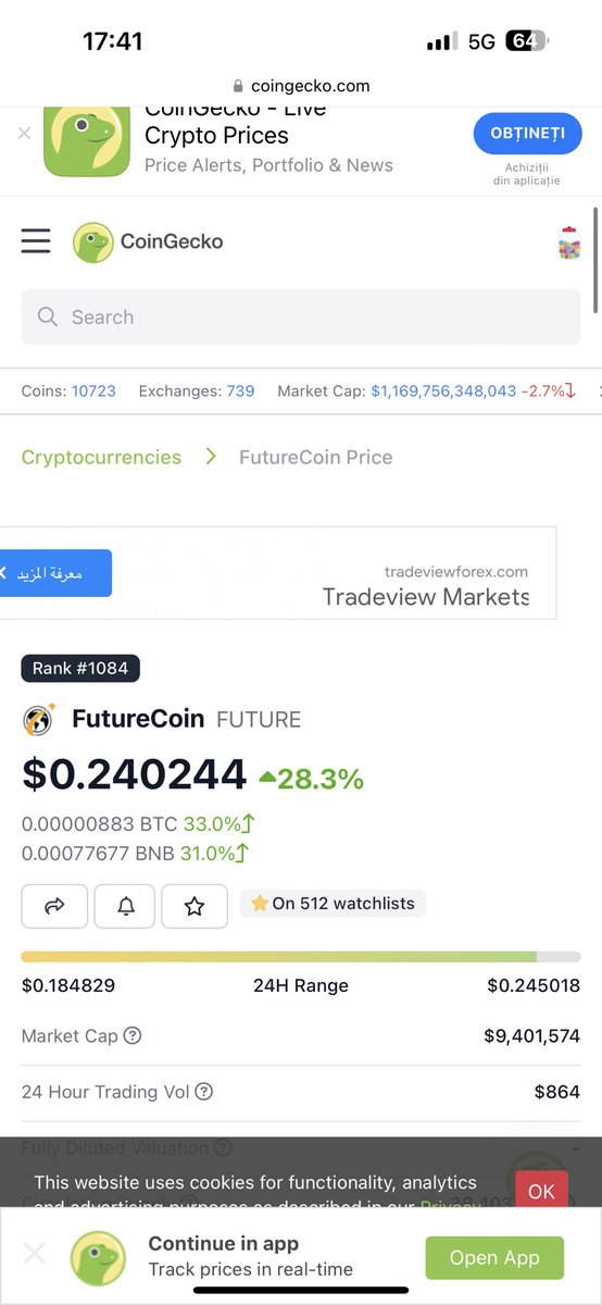 FutureCoin tweet media