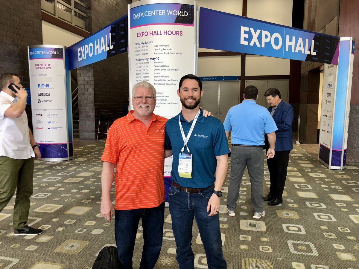 skyboxdcs's tweet image. Skybox Datacenters SVP Sales Gordon Kellerman shared the latest challenges when selecting sites for #datacenters at Data Center BUILD. SVP Operations Robert Adkins and Technical Account Manager Brent Beaver joined Data Center World to connect on #edgecompute and #hyperscale.