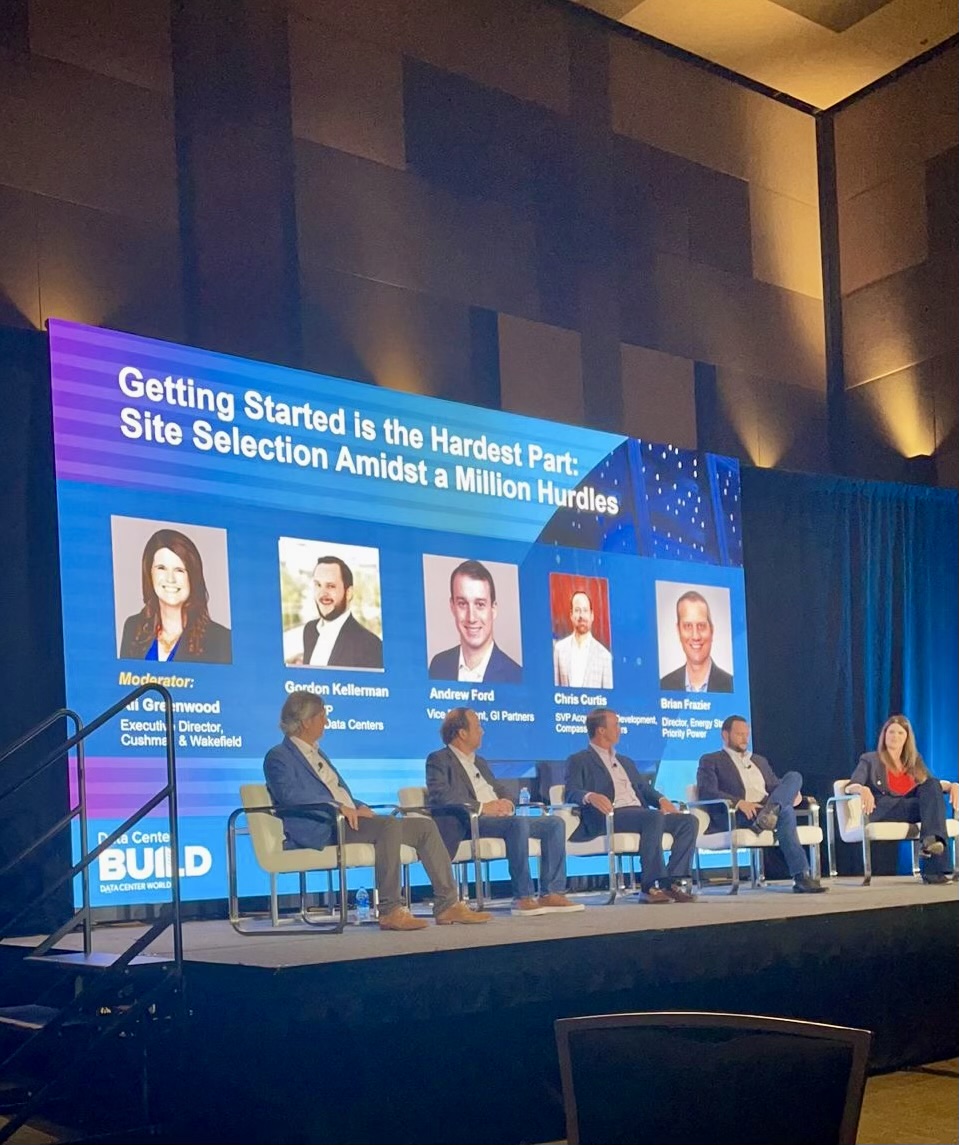 skyboxdcs's tweet image. Skybox Datacenters SVP Sales Gordon Kellerman shared the latest challenges when selecting sites for #datacenters at Data Center BUILD. SVP Operations Robert Adkins and Technical Account Manager Brent Beaver joined Data Center World to connect on #edgecompute and #hyperscale.