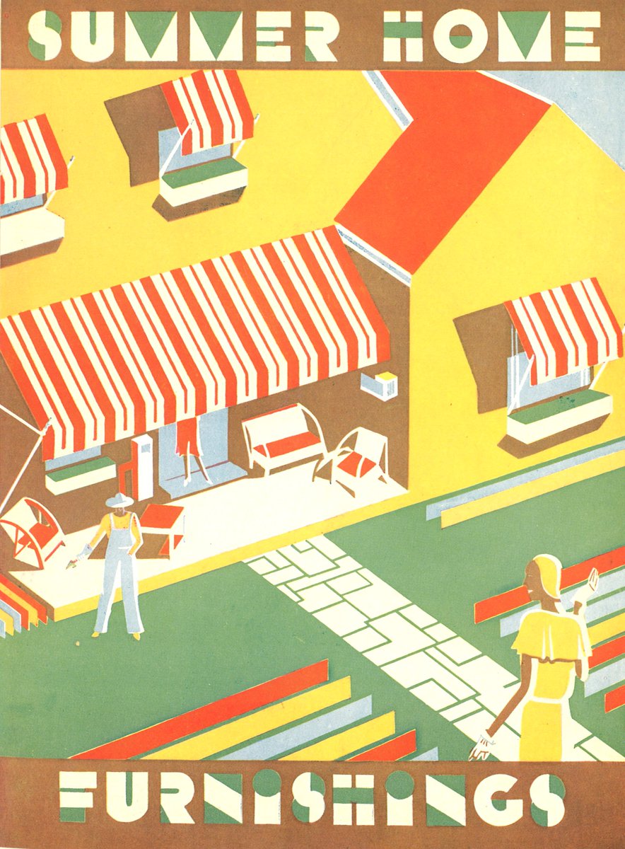 stbridefdn's tweet photo. The book Colour in Advertising (1934) is packed full of beautiful technicolour 1930s advertising imagery!
#Advertising #DesignHistory #GraphicDesign #PosterDesign #Typography #Colour #1930s #ColourPrinting #1930sDesign #DesignInspiration https://t.co/MracB16gH6