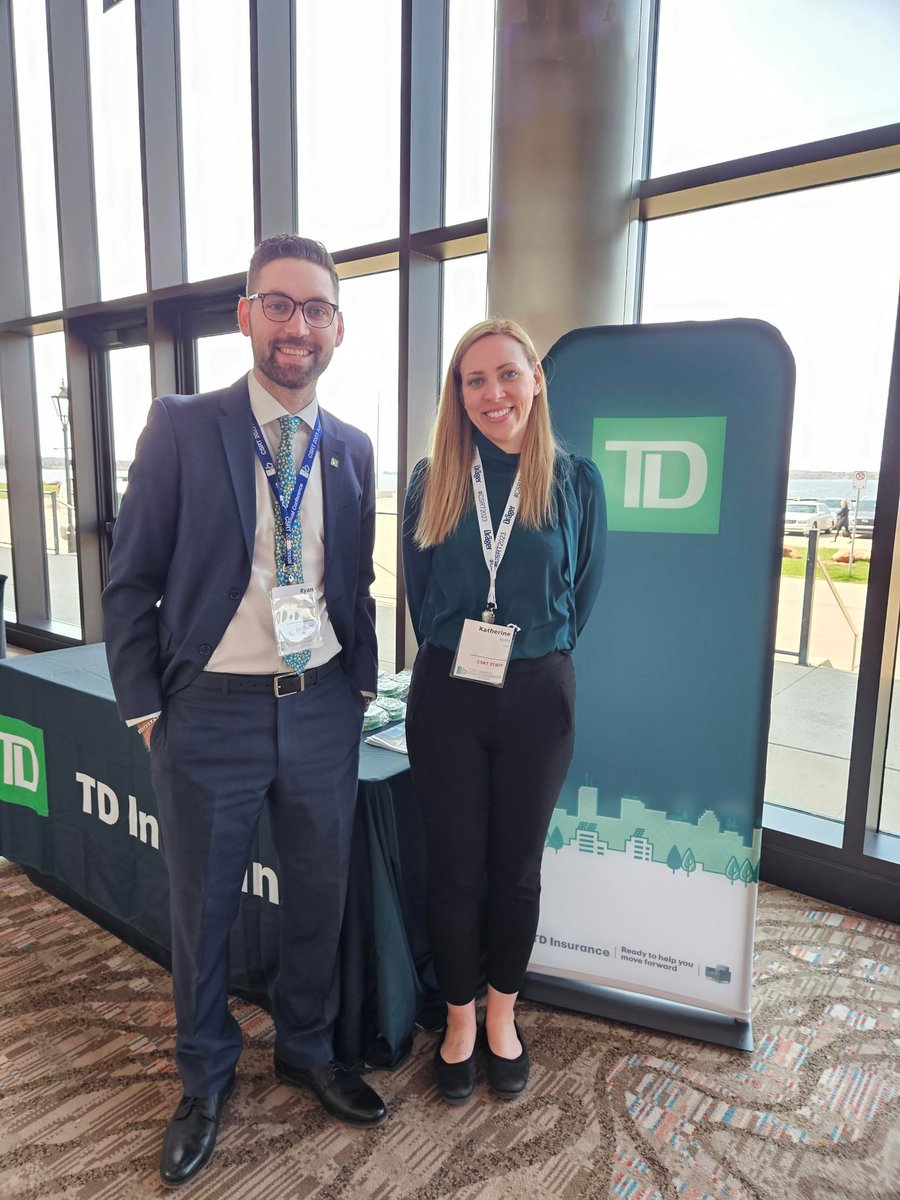 Luc_Naud's tweet photo. @TD_Insurance is proud to support @CSRT_tweets at their Annual Conference in PEI. Wishing to all participants a great conference!#CSRT2023 https://t.co/9yK9BMX5cC