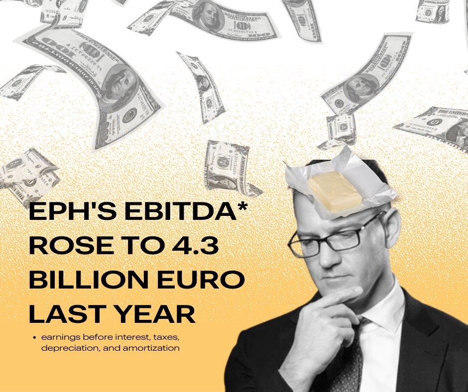 💰 EPH generated EBITDA of 4.3 billion EUR in comparison to 2.3 billion in 2021, representing margin of 11.7%. Its majority owner, Daniel Křetínský, became the second richest Czech in 2021, according to Forbes magazine.
#FossilFreePolitics @FossilFreeEU @Beyond_Fossils