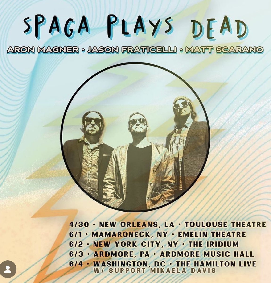 WESTCHESTER,NY and Hudson valley friends…. Come see <a href="/aronmagner/">aronmagner - used to have a blue check</a> (<a href="/disco_biscuits/">The Disco Biscuits 🌲👽🌲</a> ) and his band <a href="/SPAGAband/">SPAGAband</a> play at the <a href="/EmelinTheatre/">Emelin Theatre</a> on JUNE 1 in Mamaroneck

This special “SPAGA plays Dead” show will feature unique interpretations of the <a href="/GratefulDead/">Grateful Dead</a> ‘s catalogue. DO NOT MISS