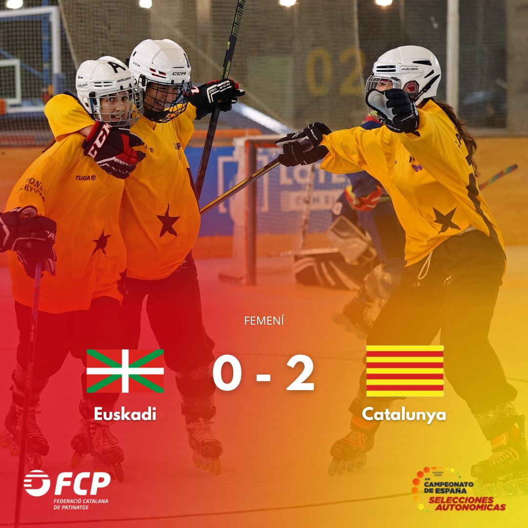 FCPatinatge's tweet photo. [🏒] 🙌🏼 𝙑𝙄𝘾𝙏Ò𝙍𝙄𝘼❗

#SeleccióCatalana #HoqueiLínia https://t.co/KwXOIN8IQJ