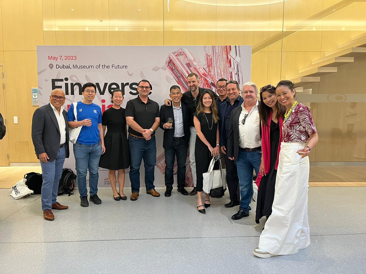 Vaultavo's tweet photo. What a week for #Vaultavo! Attended the @finoverse_ Arabia Event with leading experts in #Web3 &amp; #VirtualAsset industry, discussing the latest #FinTech trends in #Asia &amp; the #MiddleEast - from #Regulations to Web3 #Innovations.
  
Exciting times ahead as momentum gains! 📈 https://t.co/mdMh4Zsvd5