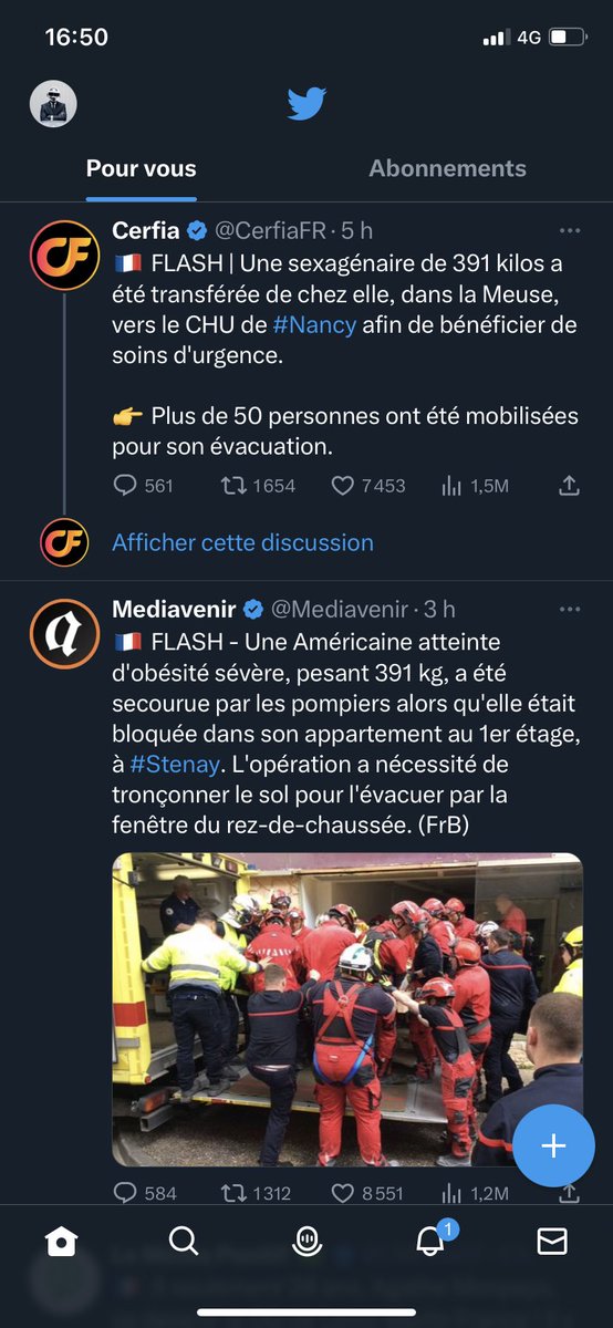 Cruztik's tweet photo. Euuh qui a pondu un fake parmi les 2 comptes ? Ou est ce carrément une coïncidence ? @CerfiaFR @Mediavenir https://t.co/ehKJAVr3Ib