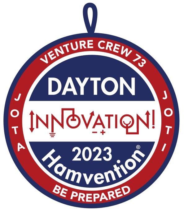 hamvention's tweet photo. 2023 Hamvention® Souvenir PATCH &amp; Lanyards

The DARA Venture Crew 73 is proud to announce our new collectors patch and lanyard for the 2023 Dayton Hamvention. See us at the Entrance Gate or in Building 4 at booth 4010.

2023 Souvenir PATCH……………$ 5.oo https://t.co/ugfKdL09ul