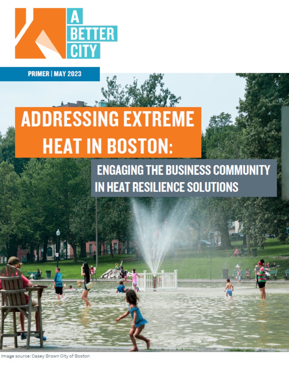 NEW: What’s extreme heat and what are our local organizations and institutions doing to help support community heat resilience in Boston? Read our new primer and cases studies to learn more!🧵#mapoli #bospoli