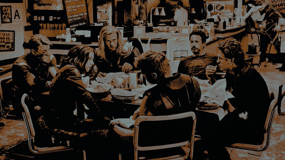 ⠀
⠀
⠀⠀⠀⠀⠀ ❝   ── ⠀ 𝐌𝐀𝐑𝐕𝐄𝐋 𝐒𝐐𝐔𝐀𝐃 ⁪⁪.ᐟ

após a derrota de thanos, os vingadores se uniram em uma base afastada onde treinam novos heróis e usam da tecnologia para manter a terra, o espaço e suas dimensões à salvo. 

VAGAS ABERTAS, SQUAD FECHADO.

⠀