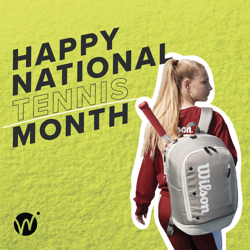 May is National Tennis Month! Wherever you are, we hope you get the chance to go outside and play some of your (and our) favorite games during the month of May.