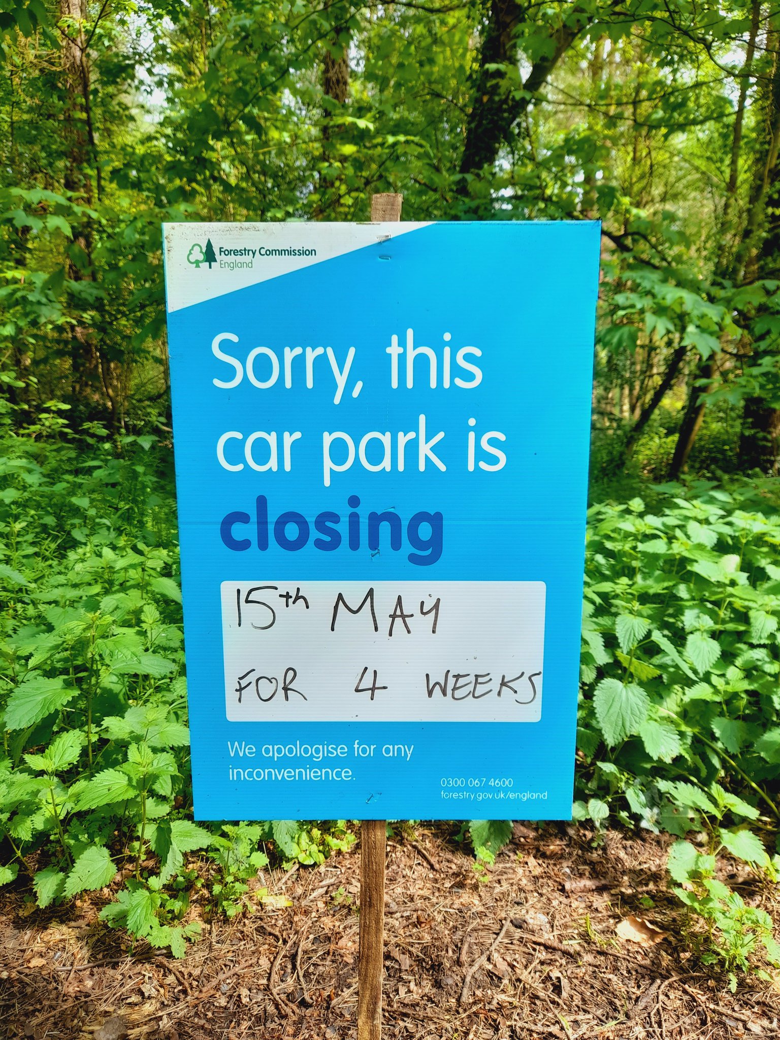 Stephen Fisher on Twitter "Please note that Creech Wood car park and