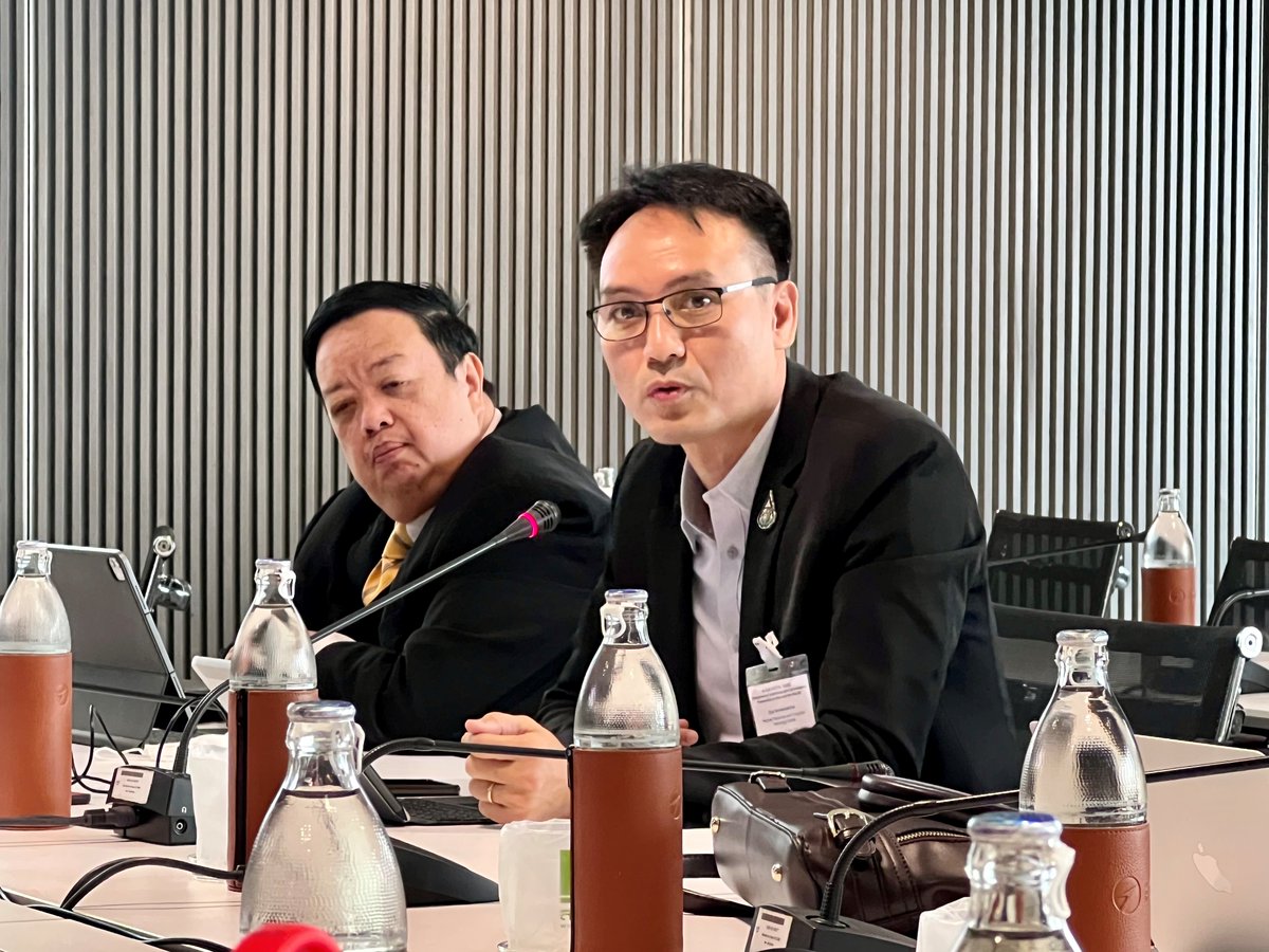 toni_erskine's tweet photo. Brilliant research presentations by @DrSarahLogan and a team led by @DrJasper1 as part of our @UNESCAP / @APRU1997 'AI for Social Good' country workshop in Bangkok. Looking forward to 
 the project 'Summit' to be hosted by @ANUBellSchool and @hmi_anu  at @ouranu in July! 🎉 https://t.co/sF6JPpanbI