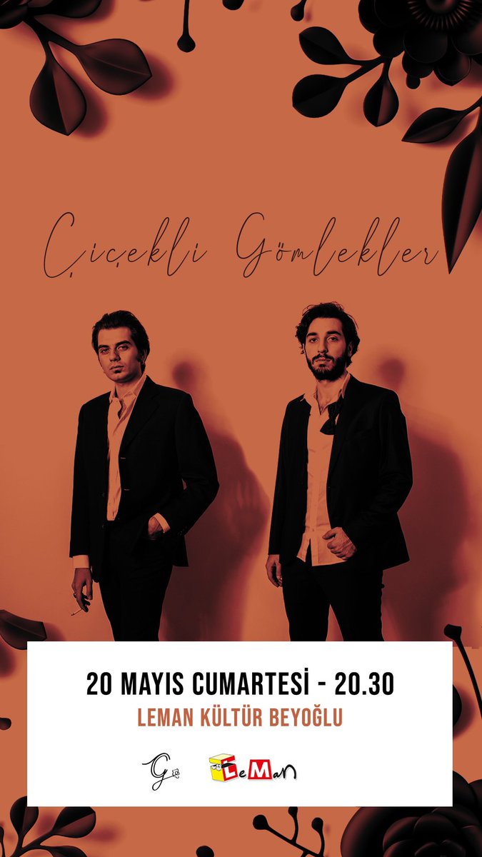 “Çiçekli Gömlekler” açılış konserini bizimle yapmıştı. Tadı damağında kalanlar için yeniden … 🎸🎶 bilet için 🎟️

passo.com.tr/tr/etkinlik/ci…