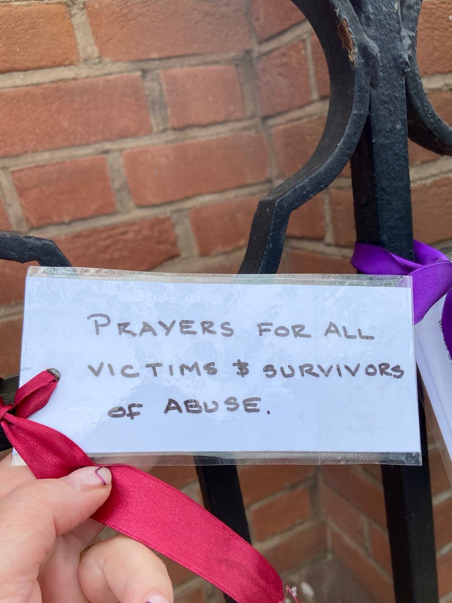 ContreLoubli's tweet image. "Prayers for all victims and survivors of abuse"
#RubansContreLoubli 🎀 #LoudFence
#Birmingham