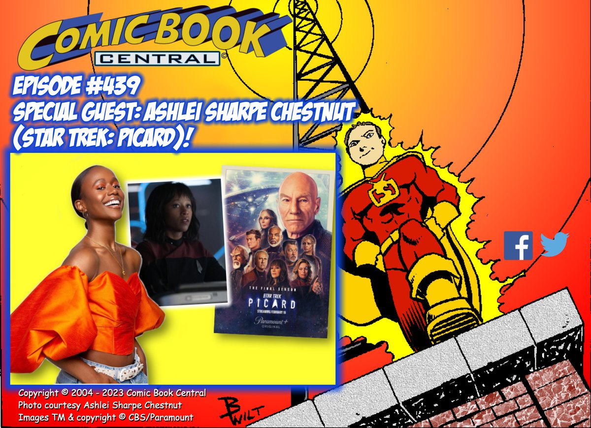 comicbookctrl's tweet photo. Trek talk with #StarTrek #Picard’s Ashlei Sharpe Chestnut! (Yes, I ask about #StarTrekLegacy 🖖🏻) https://t.co/Tf9WcHykmv
@AshleiSC
#AshleiSharpeChestnut #SidneyLaForge #GeordiLaForge #StarTrek #Picard #STTNG #Comics #ComicBooks #Superheroes #PopCulture #Television #SciFi https://t.co/pM3Xr8bGkV