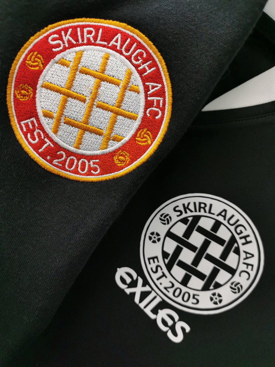 New day👌🏻
New <a href="/Skirlaugh_AFC/">Skirlaugh AFC</a> kits rolling out 🧵 ⚽ 👕 🙌🏻 #embroidery #printing #hull #SkirlaughAFC #Exiles #sportskit #shoplocal #shophull