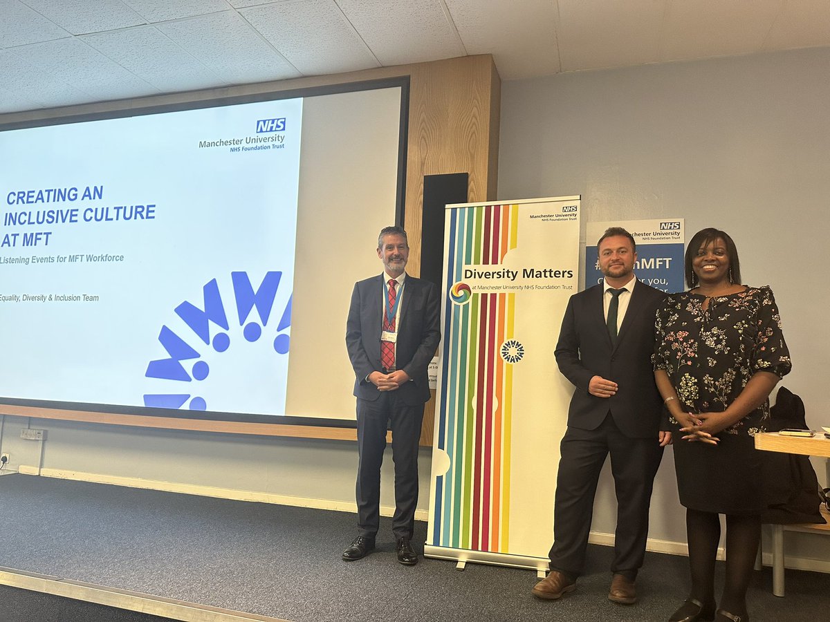MFTODT's tweet photo. OD are celebrating #EDHR Week this week and supporting @MFT_EDI Listening Events at @MFTnhs 3-days, 3-events, many insightful comments, ideas and great discussions!#inclusive #engagement #culture #OD #partnership We hear you! https://t.co/9djFfmqcEY