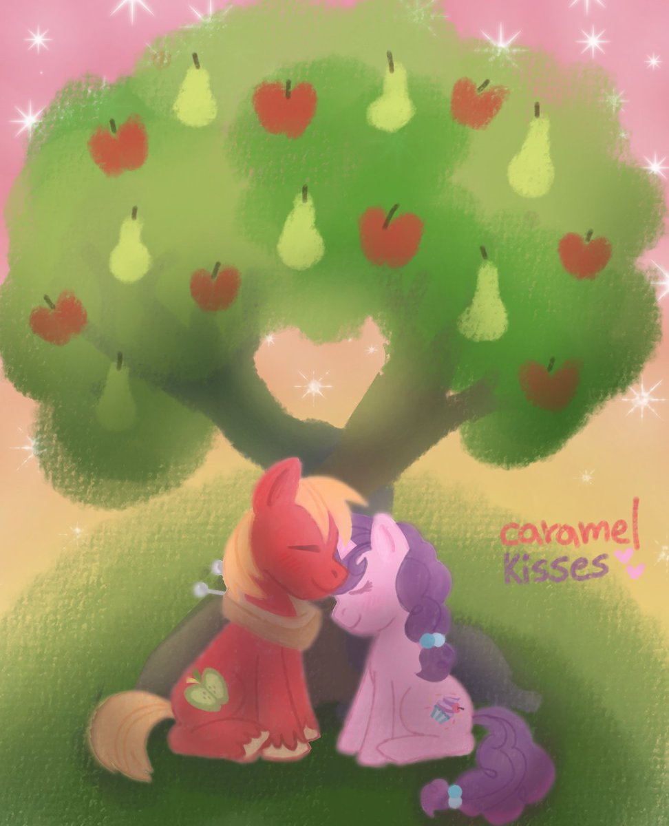 CaramelKissy's tweet photo. A drawing (kinda painting i guess) i made for v-day, those two are my fave couple
#mlp #mlpfim #mylittlepony #mylittleponyfriendshipismagic #mlpfanart #mlpfimfanart #mylittleponyfanart #bigmacintosh #sugarbelle #pearbutter #brightmac #mlpship #art #fanart https://t.co/Gie7HAskFG