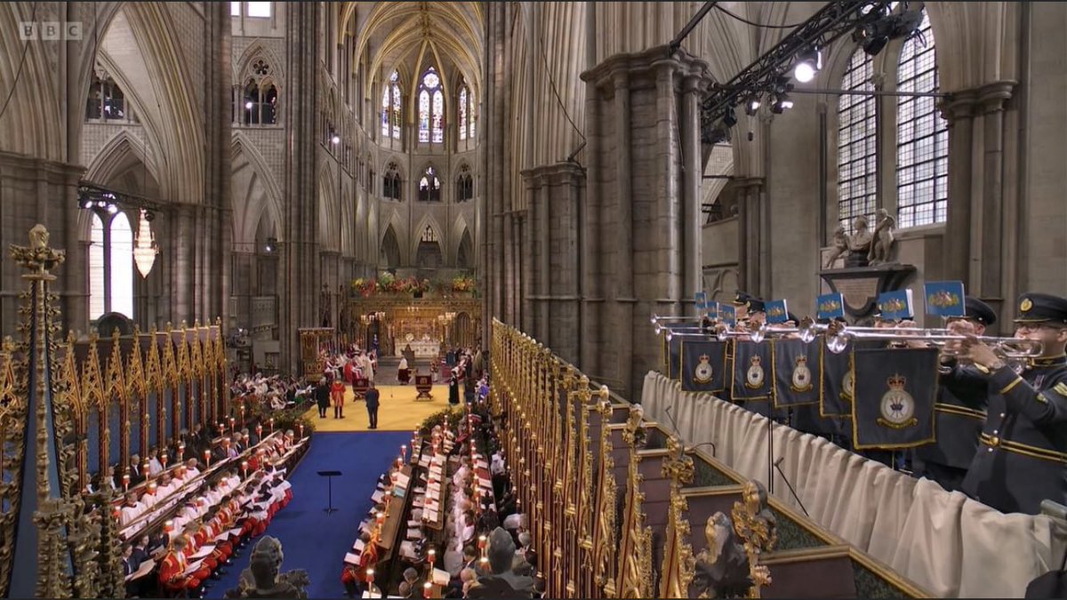 noteblower's tweet image. A busy weekend for The Fanfare Trumpeters of the Royal Air Force! 🎺#Coronation2023 #Trumpet #militarymusic #rafmusic #raf #fanfare @RAFMusic