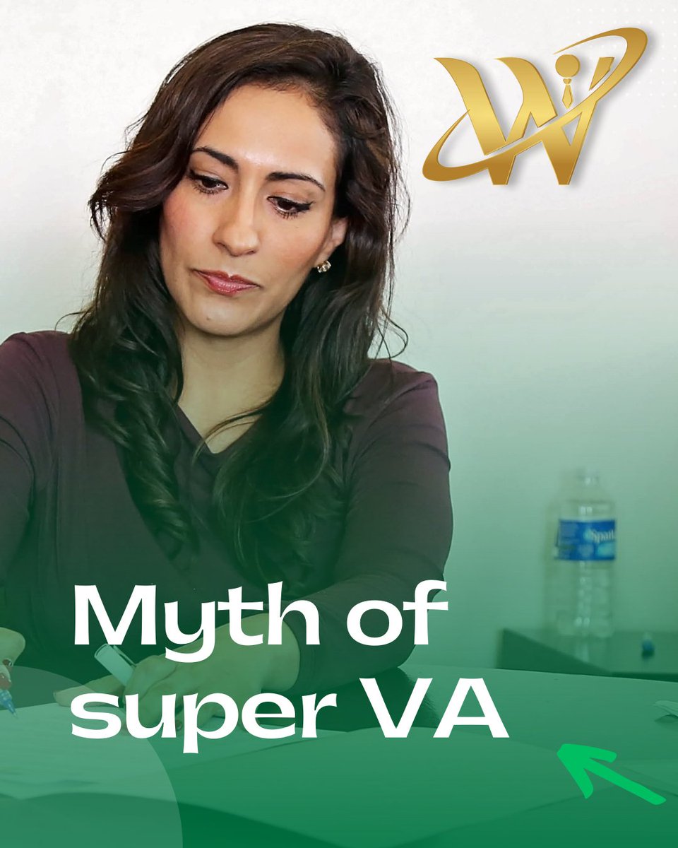 wervasco's tweet photo. Myth of super VA
#supervirtualassistant
#virtualassistant #wervas https://t.co/tpeARlVmpn