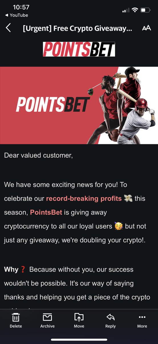 Erich Richter on Twitter "Did anyone else get this very strange email