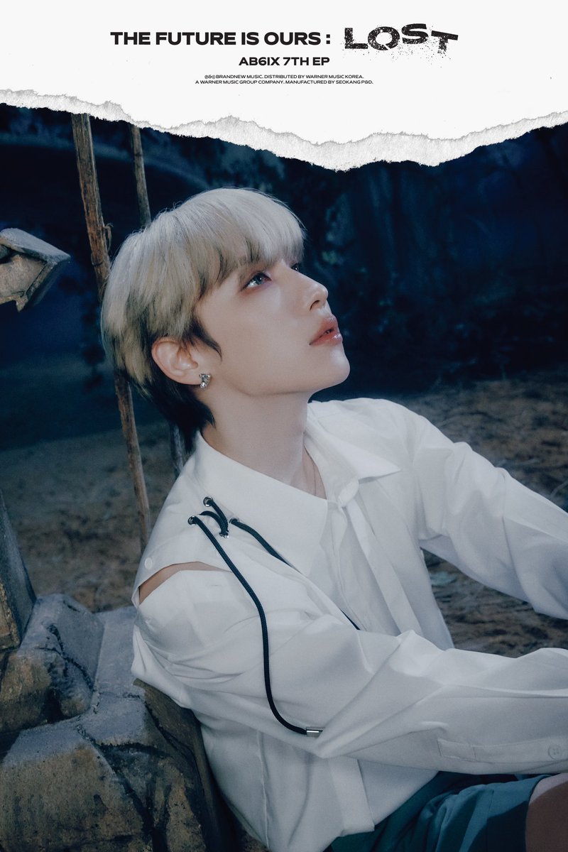 AB6IX's tweet photo. AB6IX 7TH EP 
'THE FUTURE IS OURS : LOST'

CONCEPT PHOTO #1

2023.05.29. 6PM (KST)

#AB6IX #에이비식스 
#THE_FUTURE_IS_OURS #LOST https://t.co/oirY4gerVY