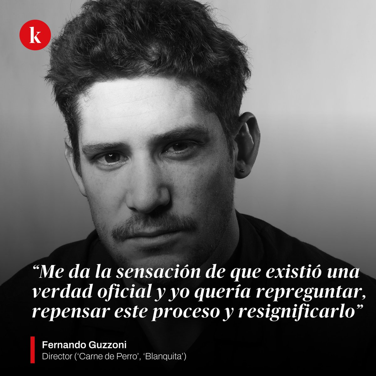 kinotico's tweet photo. 🎬✍️ ENTREVISTA | @Luissummer charla con @GuzzoniFernando que estrena en España 'Blanquita'

➡️ A partir de un caso real que conmocionó a la sociedad chilena, habla de la justicia, de la reparación y de las estructuras de poder dando voz a los excluidos

🔗https://t.co/1W9dQqpEOw https://t.co/yjhZ4kTBQ0