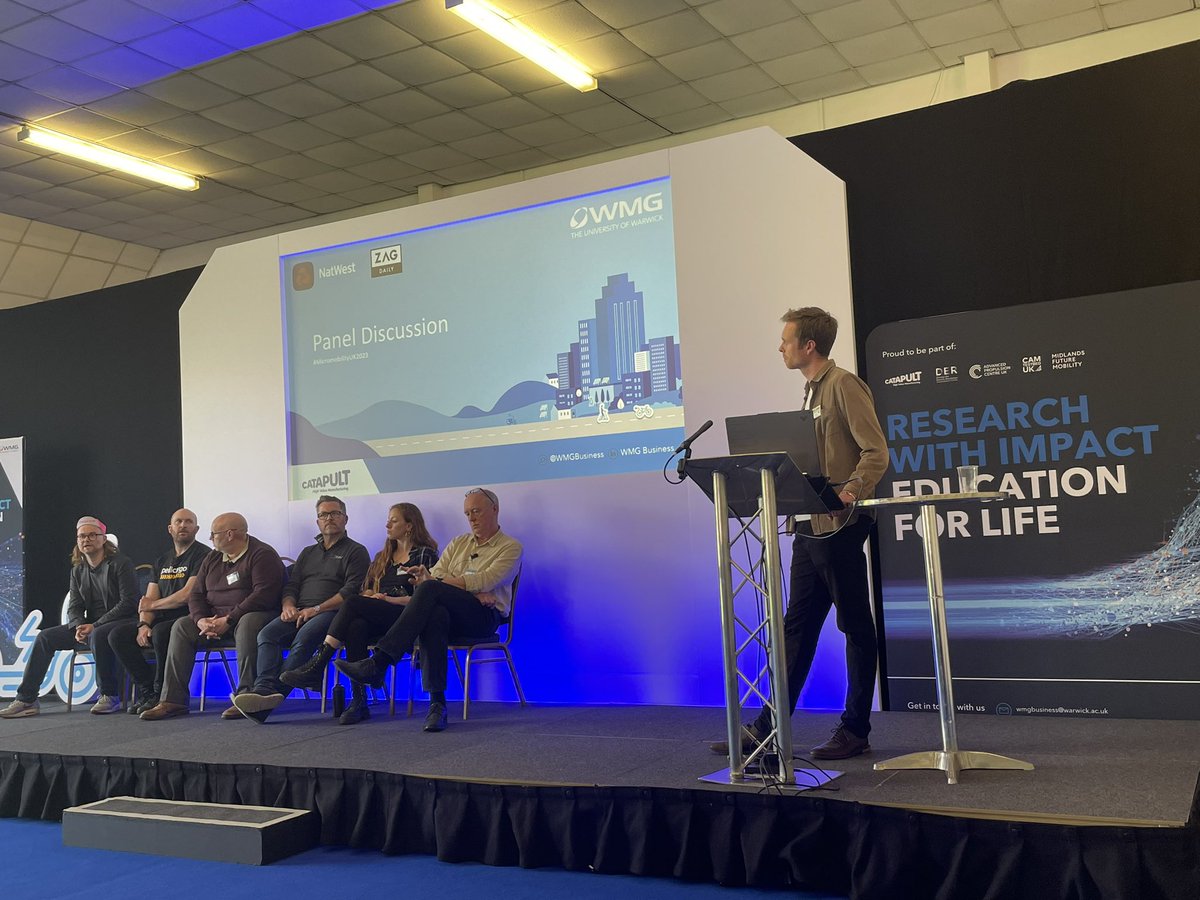 Thank you to Ben from <a href="/ZagDaily/">Zag Daily</a>, our media partner for hosting this fantastic panel session.
“Dogs, shoppers, whatever, we want it to be safe, not feared, and fit into that landscape.” #EAV mobility