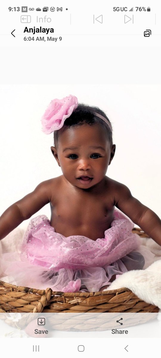 lfrobinson49's tweet photo. Twitter Fam. Say hello to my 7month old Granddaughter.  Oct. 11th
She was born a premy, but look at her now. https://t.co/8Ti5EGZFtV