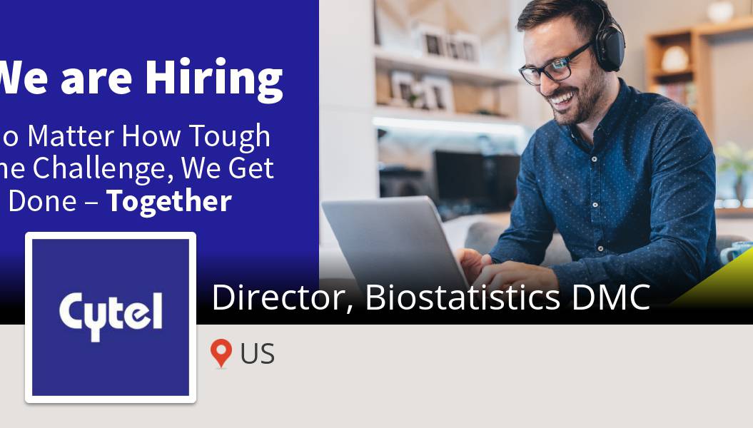 tonycornett's tweet photo. Are you a #Director, Biostatistics DMC in #US? #Cytel is waiting for you! #job https://t.co/3IZwAXZwNt #career #job #biostatistics #statistics #CRO #lifeatcytel https://t.co/lhJgeKbMMX