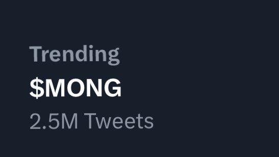 crypto_bitlord7's tweet photo. Exchanges need to stop asking for users to vote on coin listings 

Because it’s a dumb question.

When $MONG trends on twitter everyday for 10 days that’s your vote right there!

#MongArmy 🔥🔥🔥 https://t.co/LkVXNakzCR
