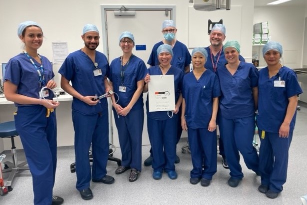 For the first time in the NNUH a new  procedure to help hundreds of men affected by a common urinary condition has been carried out by our Urology consultants. 

You can read more of the team innovative procedure on the news section of our website: nnuh.nhs.uk/press-release/…